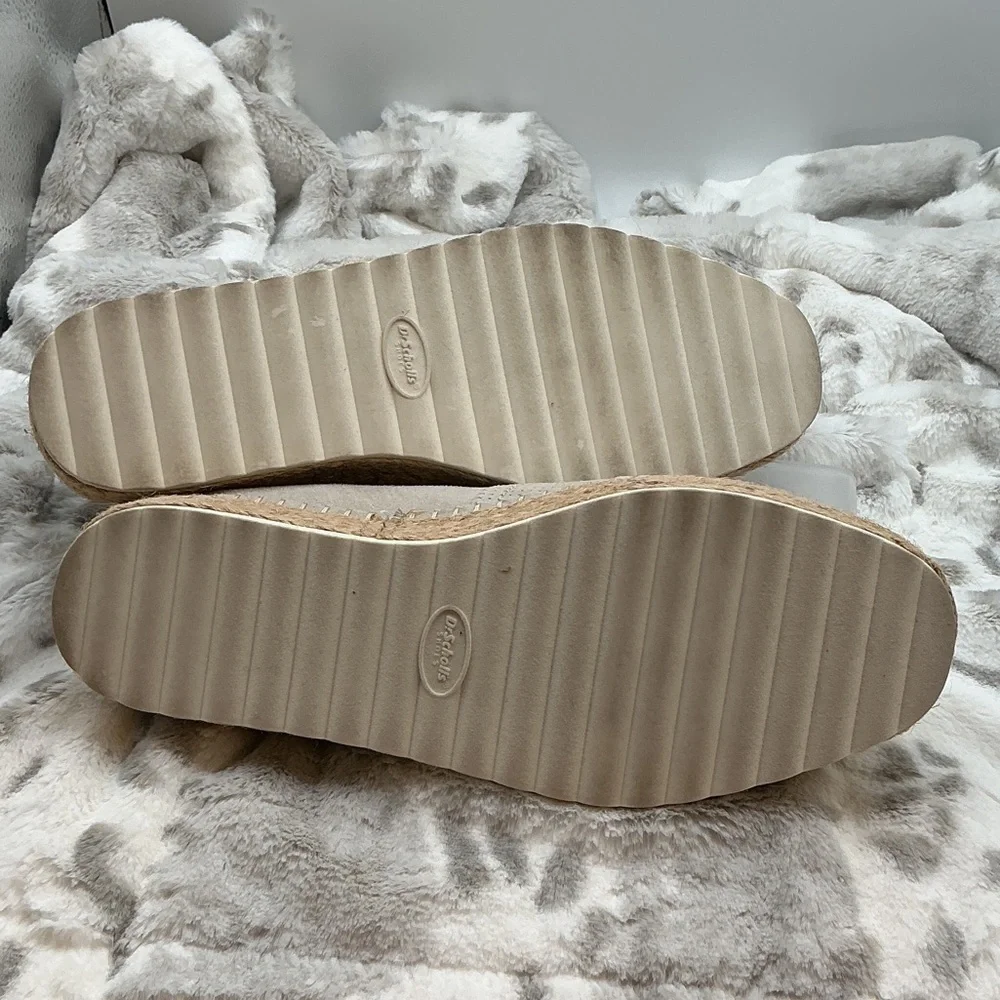 Dr. Scholl's Women's Sunray Espadrille Loafer - Light Grey, slip-on, size 7.5